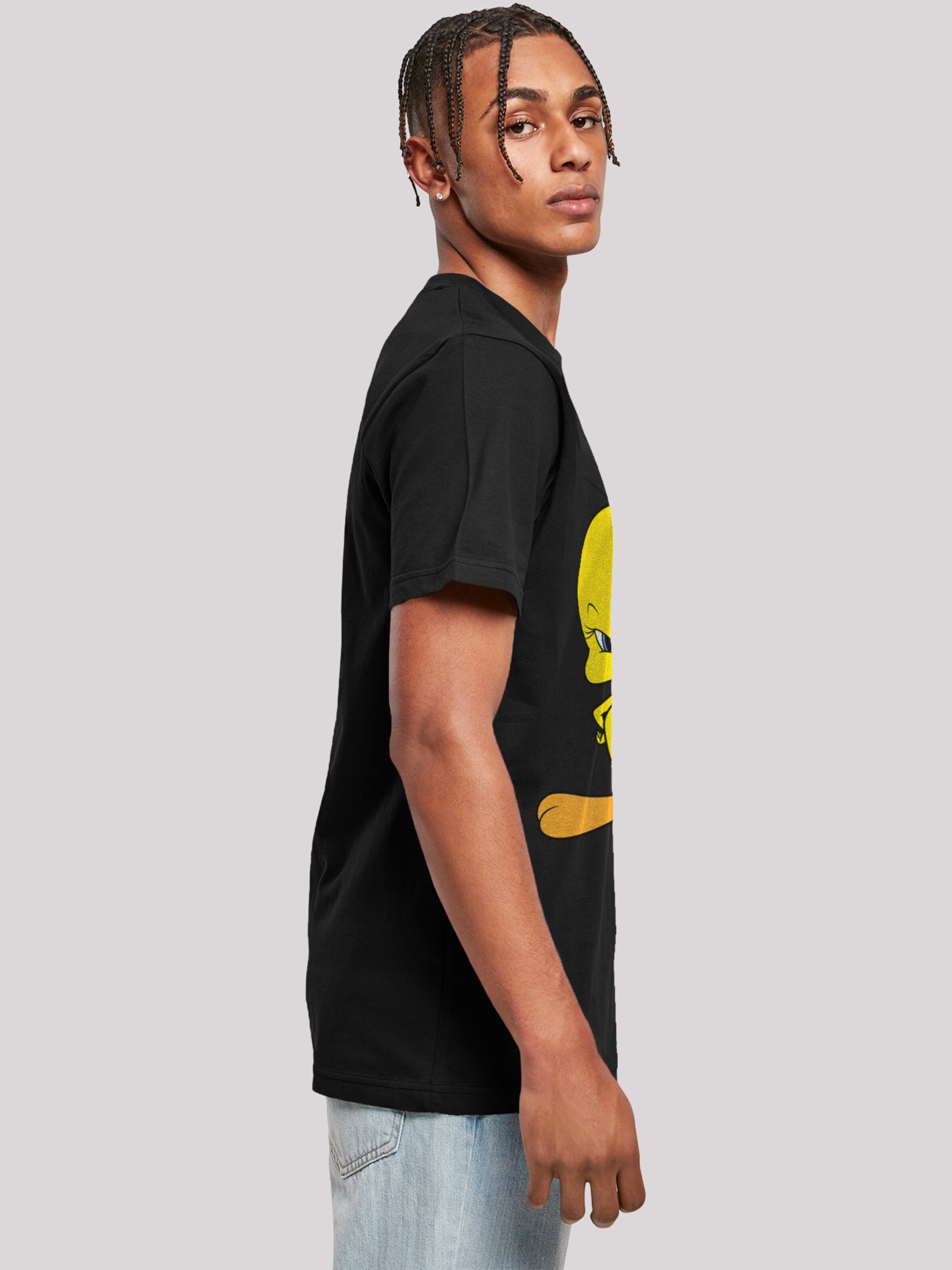 Männer Große Größen F4NT4STIC Shirt 'Looney Tunes' in Schwarz - UM14220 Männer Große Größen F4NT4STIC Shirt 'Looney Tunes' in Schwarz - UM14220