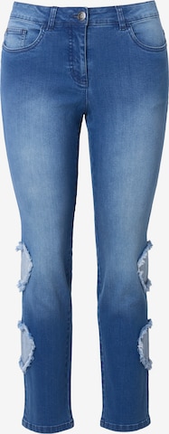 Angel of Style Slimfit Jeans in Blauw: voorkant