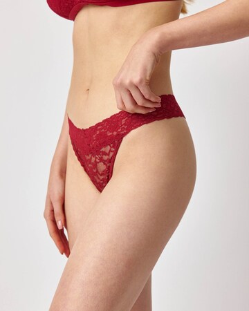 SNOCKS Thong in Red: front