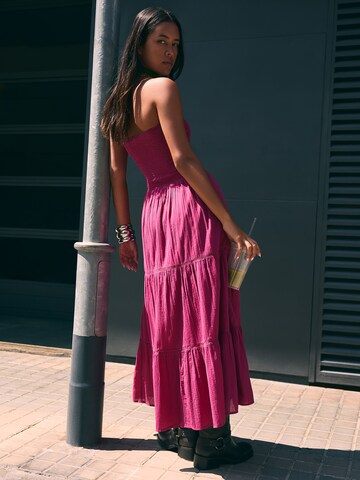 Robe Bershka en rose