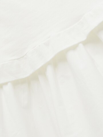 Robe 'Carolina' MAMALICIOUS en blanc