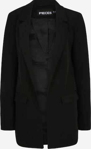 Pieces Tall Blazer 'PCBOZZY' in Black: front