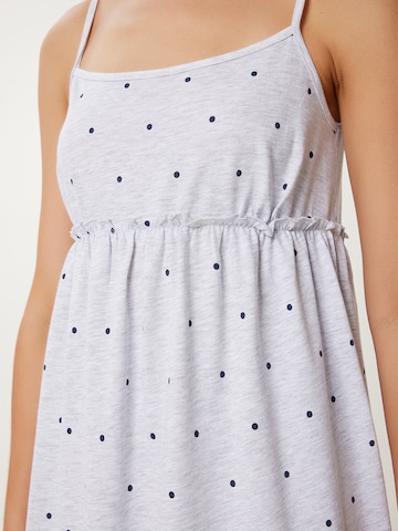 Chemise de nuit Happiness İstanbul en gris