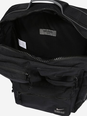 NIKE Sports backpack 'Utility Elite' in Black