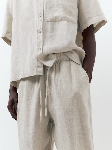 Pull&Bear Baggy Nadrág - bézs