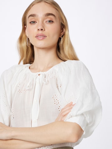 FRAME Blouse 'EYELET' in Wit