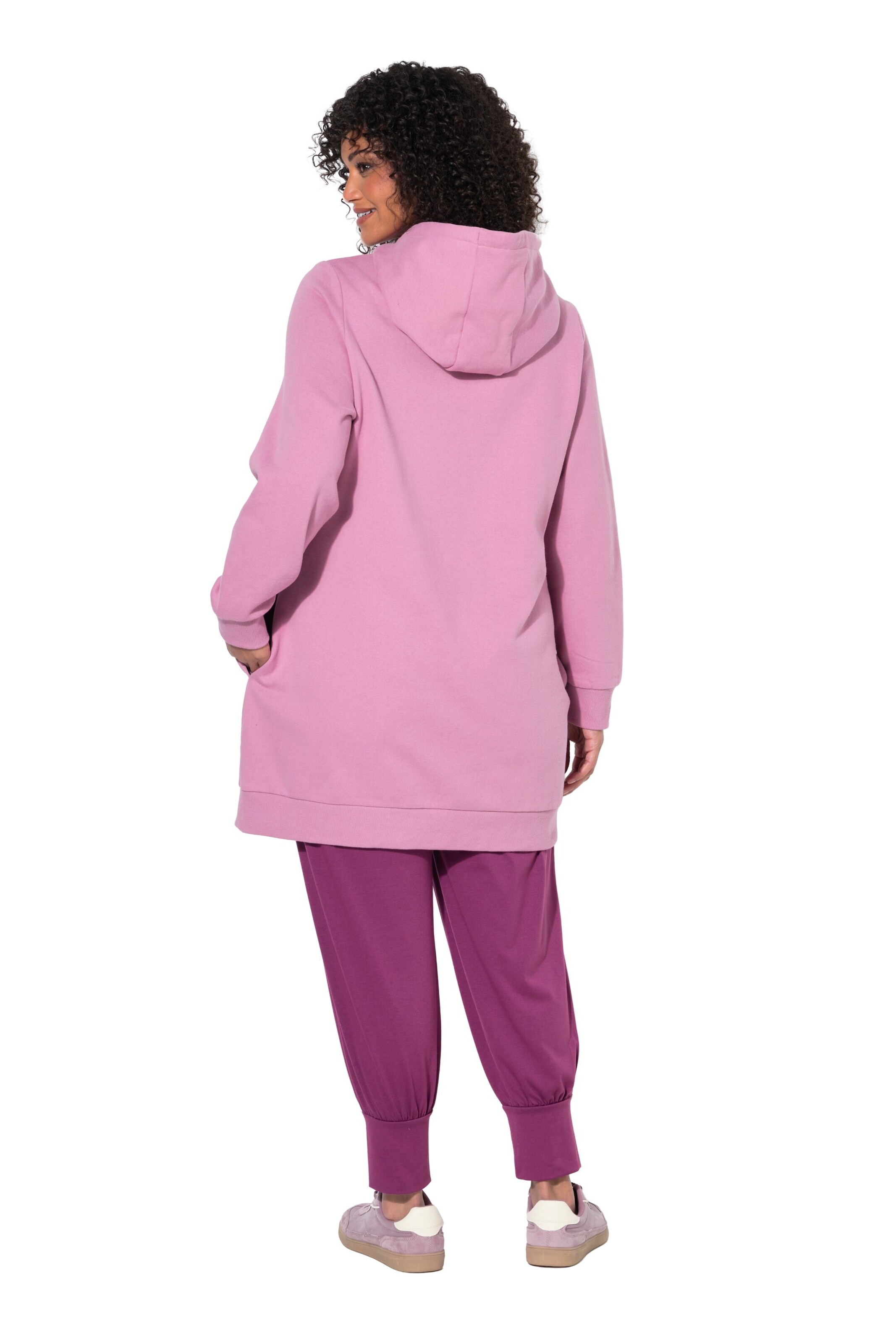 Ulla Popken Sweatshirt in Roze