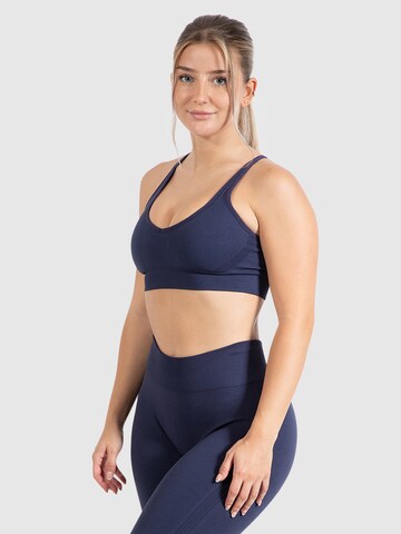 Bustier Soutien-gorge de sport Smilodox en bleu