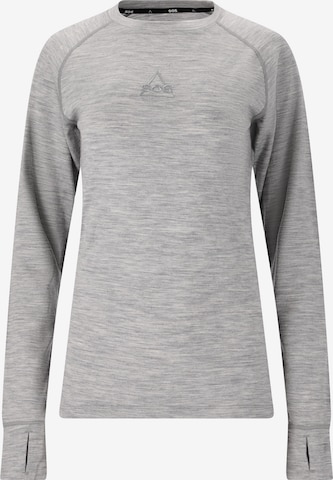 SOS Performance Shirt 'Nuuk' in Grey: front