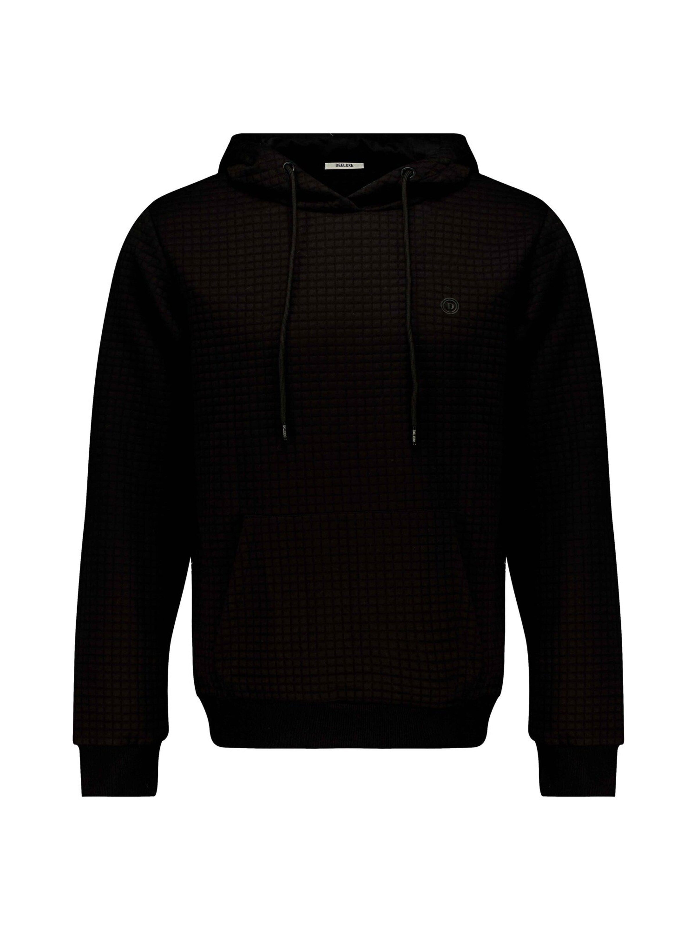 Pull-over 'Tristan' Deeluxe en noir : devant