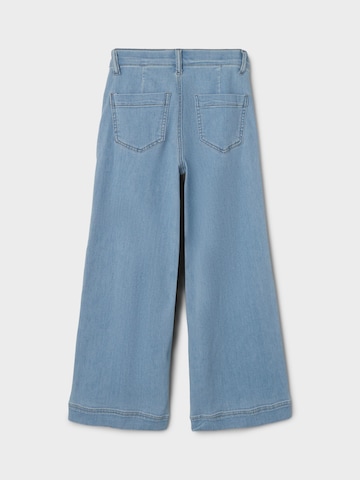 NAME IT Wide Leg Jeans 'Bella' in Blau