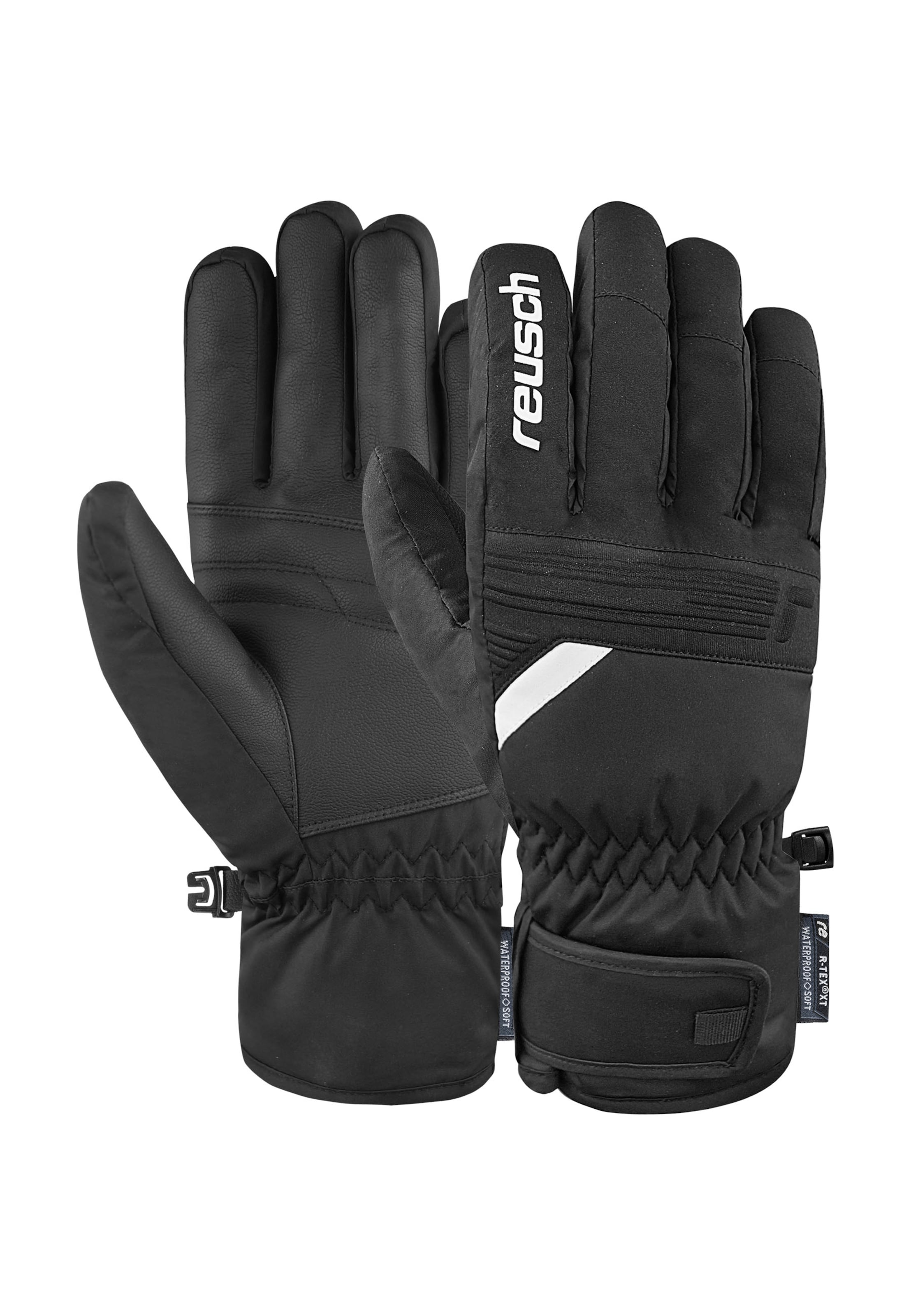 REUSCH Fingerhandschuhe 'Baldo R-TEX XT' in Schwarz: Vorderseite