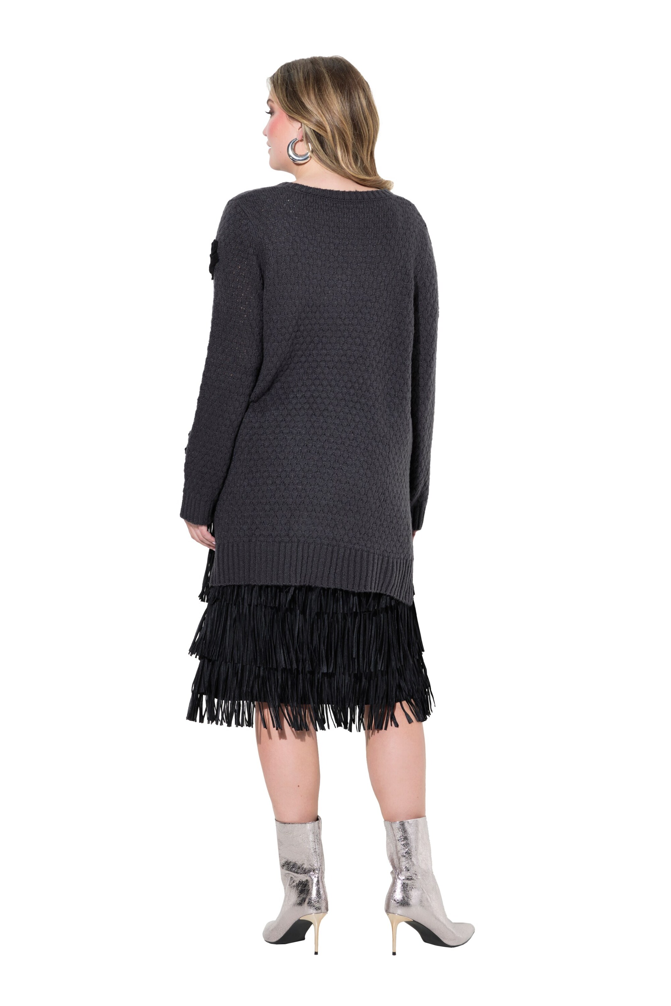 MIAMODA Sweater in Grey