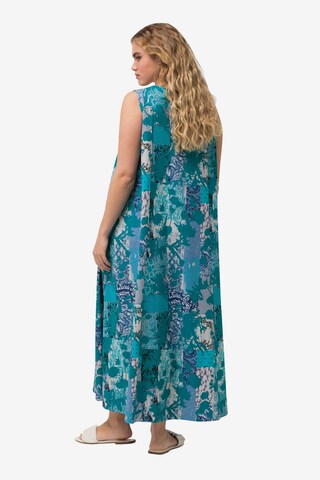 Ulla Popken Summer Dress in Blue