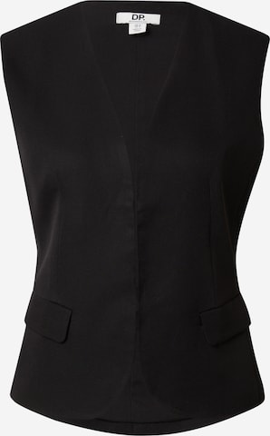 Gilet de costume Dorothy Perkins en noir : devant