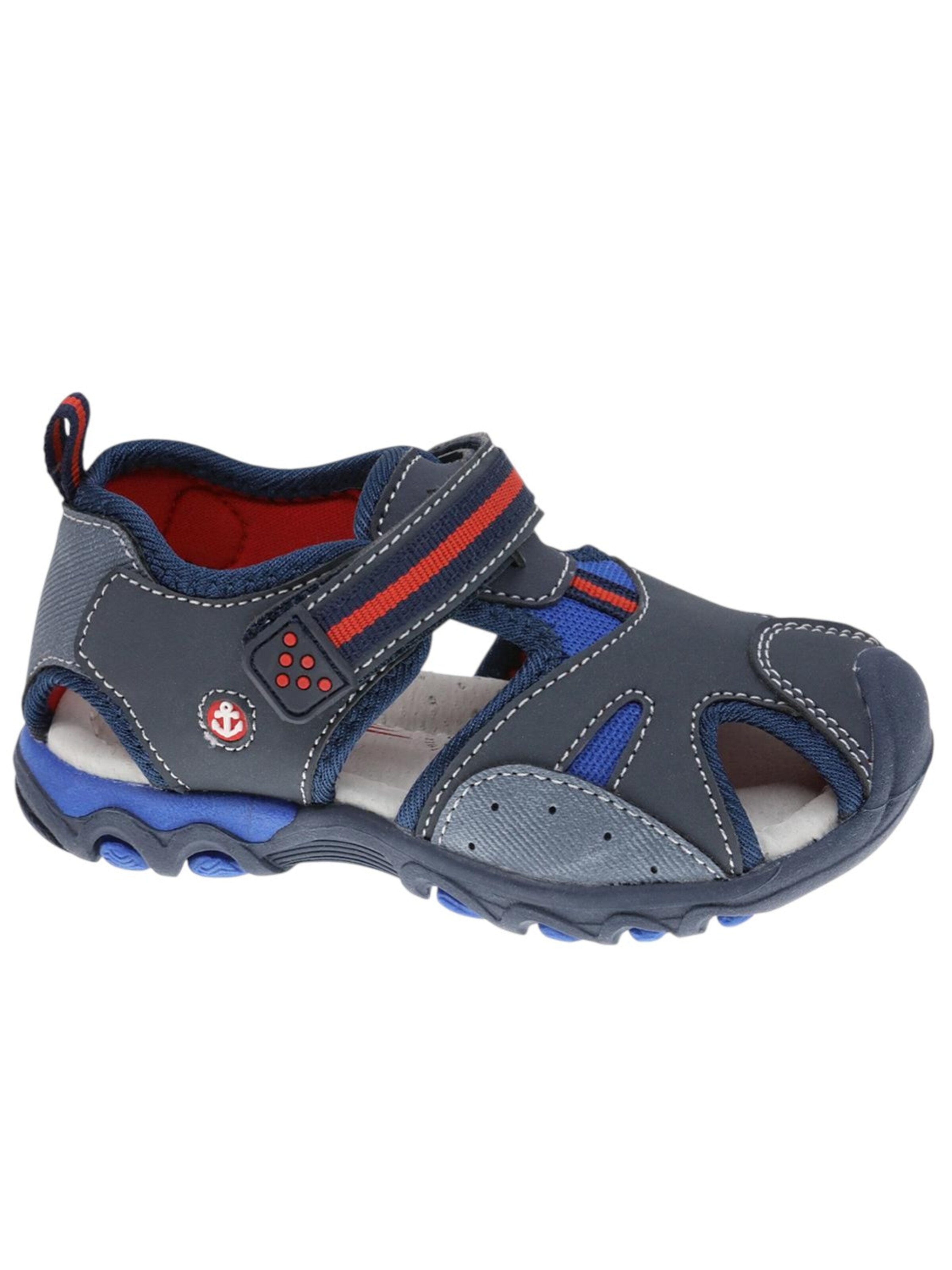 Sandalo di Beppi in blu: frontale