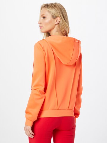 PATRIZIA PEPE - Sudadera con cremallera en naranja