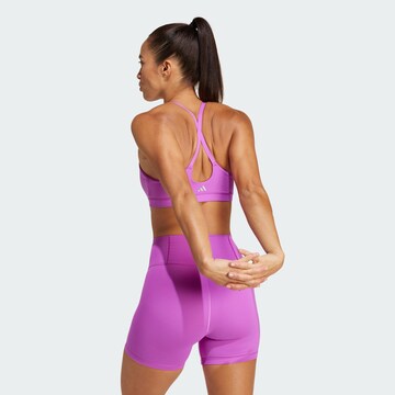 ADIDAS PERFORMANCE Bustier Sports-BH 'All Me' i lilla