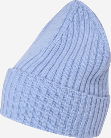 Guido Maria Kretschmer Women Beanie 'Fray' in Blue: front