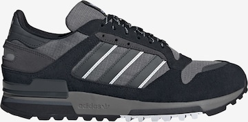 melns ADIDAS ORIGINALS Zemie brīvā laika apavi 'ZX 600': no priekšpuses