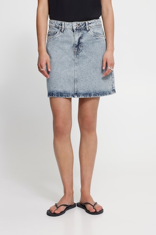 ICHI Skirt in Blue: front