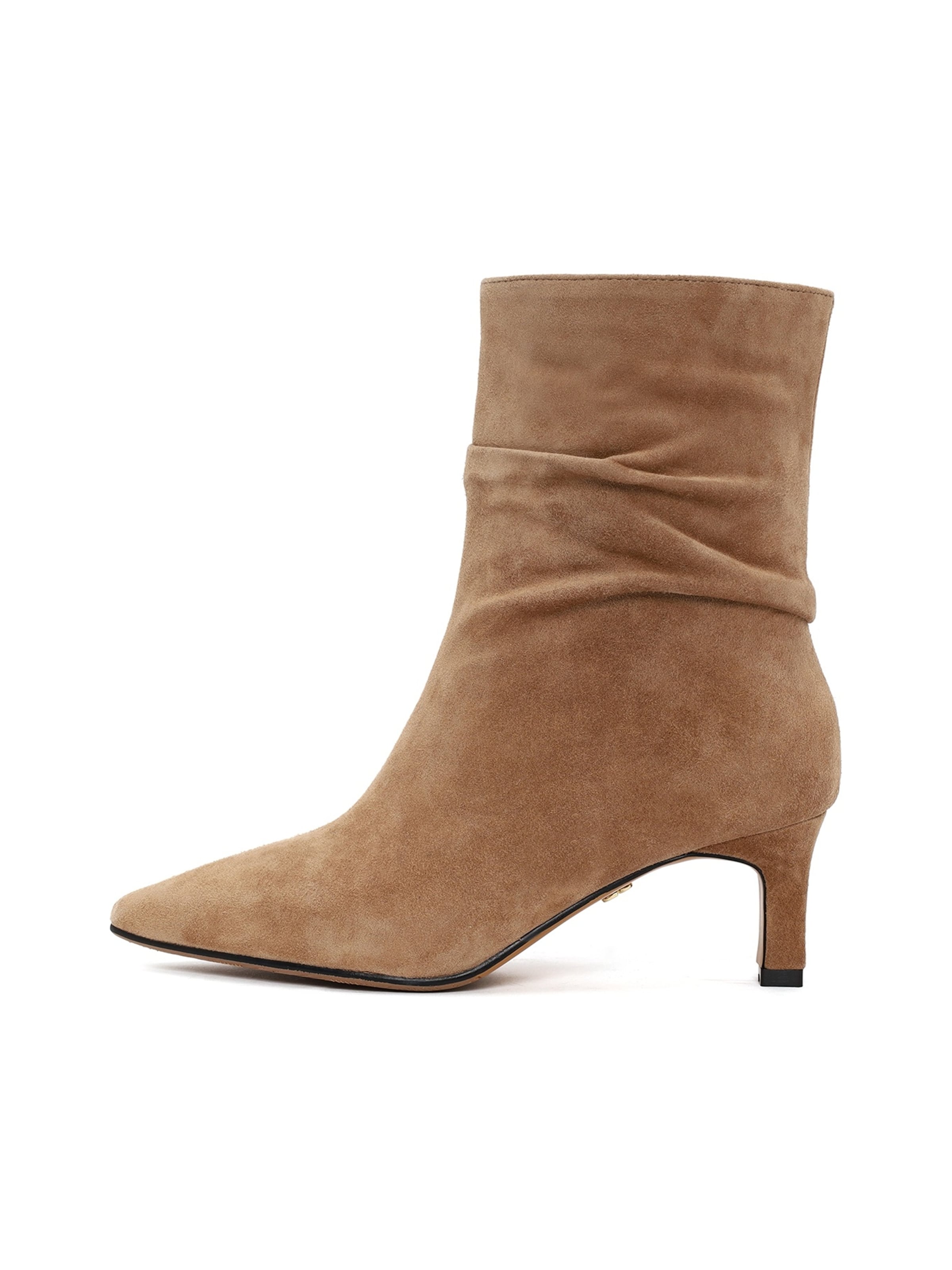 Derimod - Botines en beige: frente