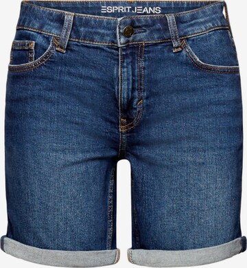 ESPRIT Regular Jeans in Blauw: voorkant