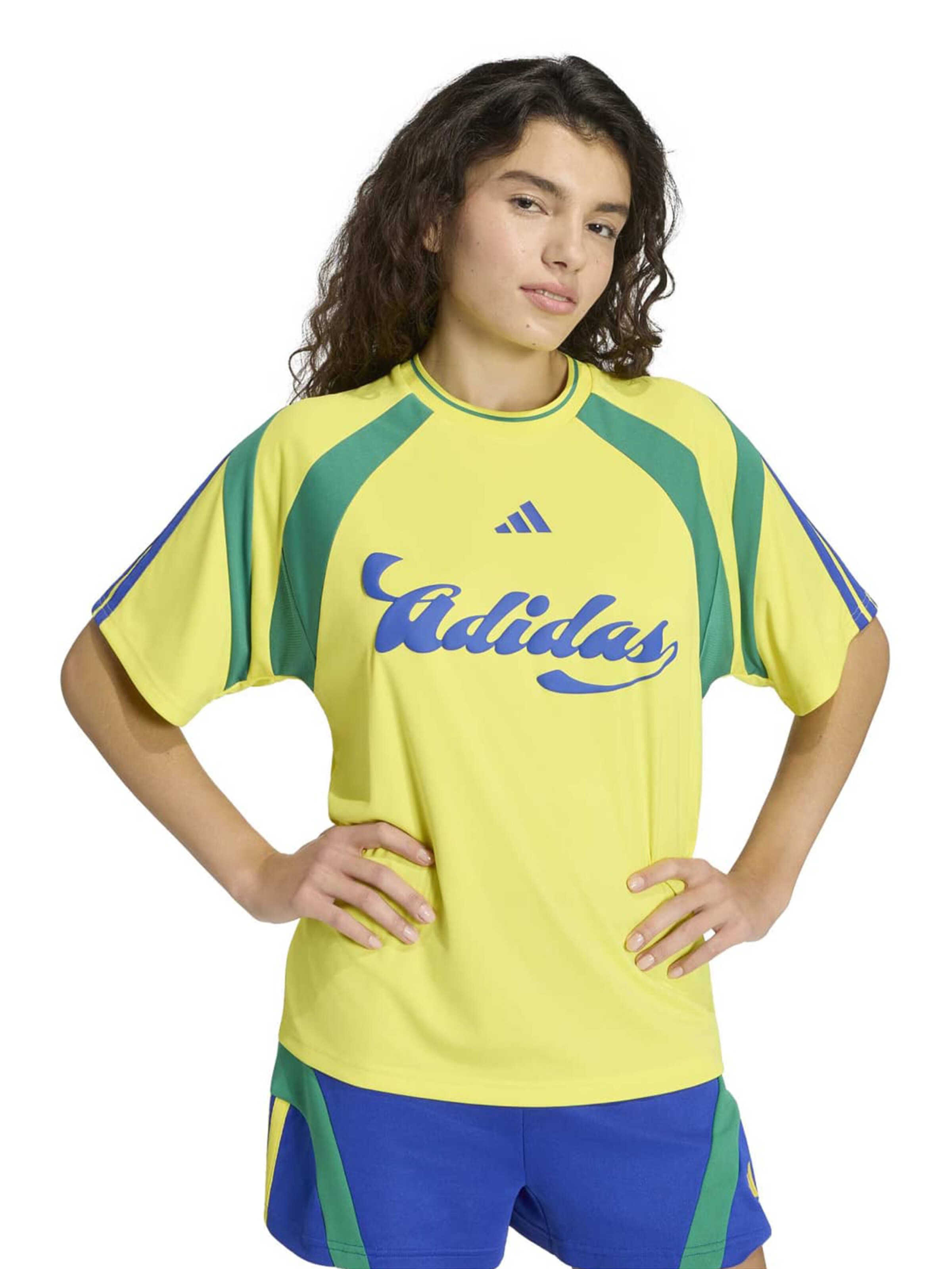 ADIDAS SPORTSWEAR Функциональная футболка 'HER' в Желтый: спереди