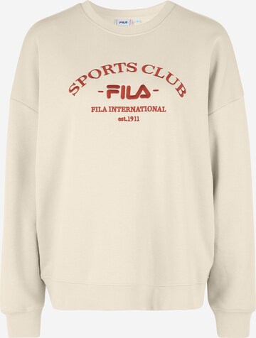 Sweat-shirt 'BOROD' FILA en blanc : devant