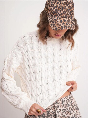 Pull-over MixRay en blanc