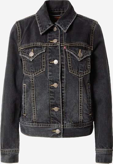 LEVI'S ® Prijelazna jakna 'Noughties Trucker' u crni traper, Pregled proizvoda