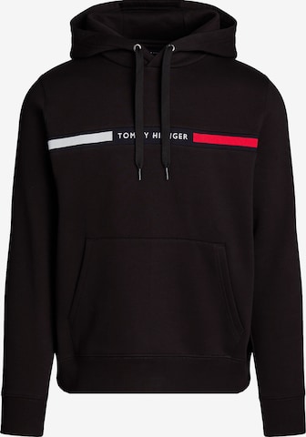 Sweat-shirt TOMMY HILFIGER en noir : devant