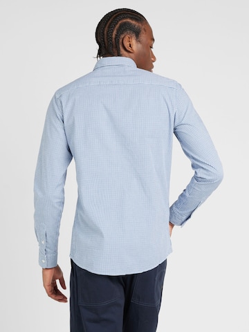 SCOTCH & SODA Slim Fit Skjorte 'Essential' i blå