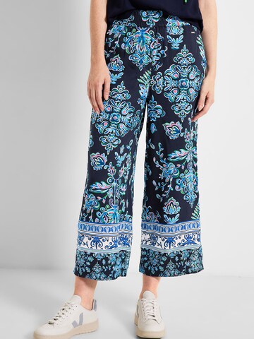 Loosefit Pantalon CECIL en bleu : devant