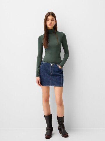Shirtbody Bershka en vert