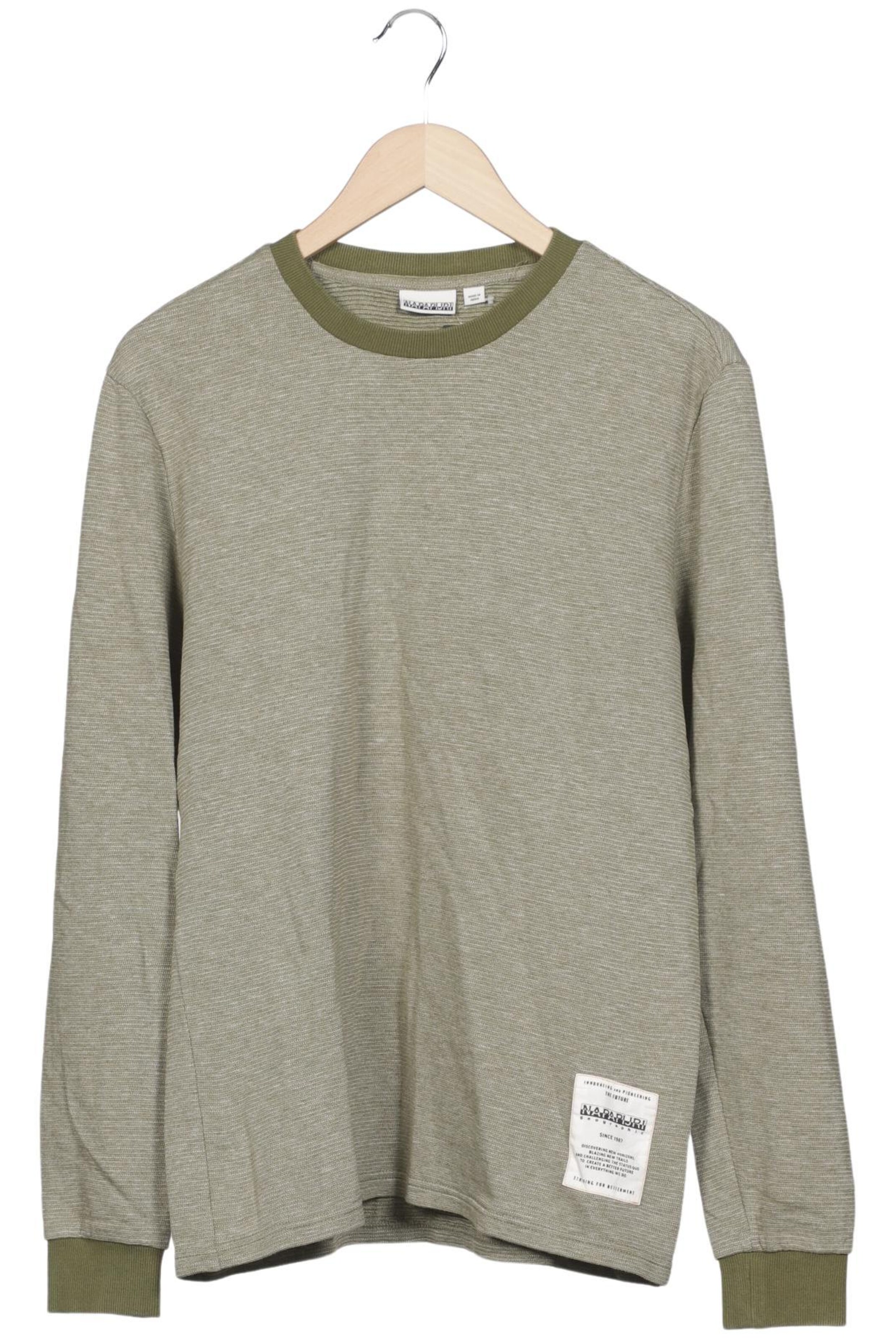 NAPAPIJRI Pullover L in Grün: Vorderseite