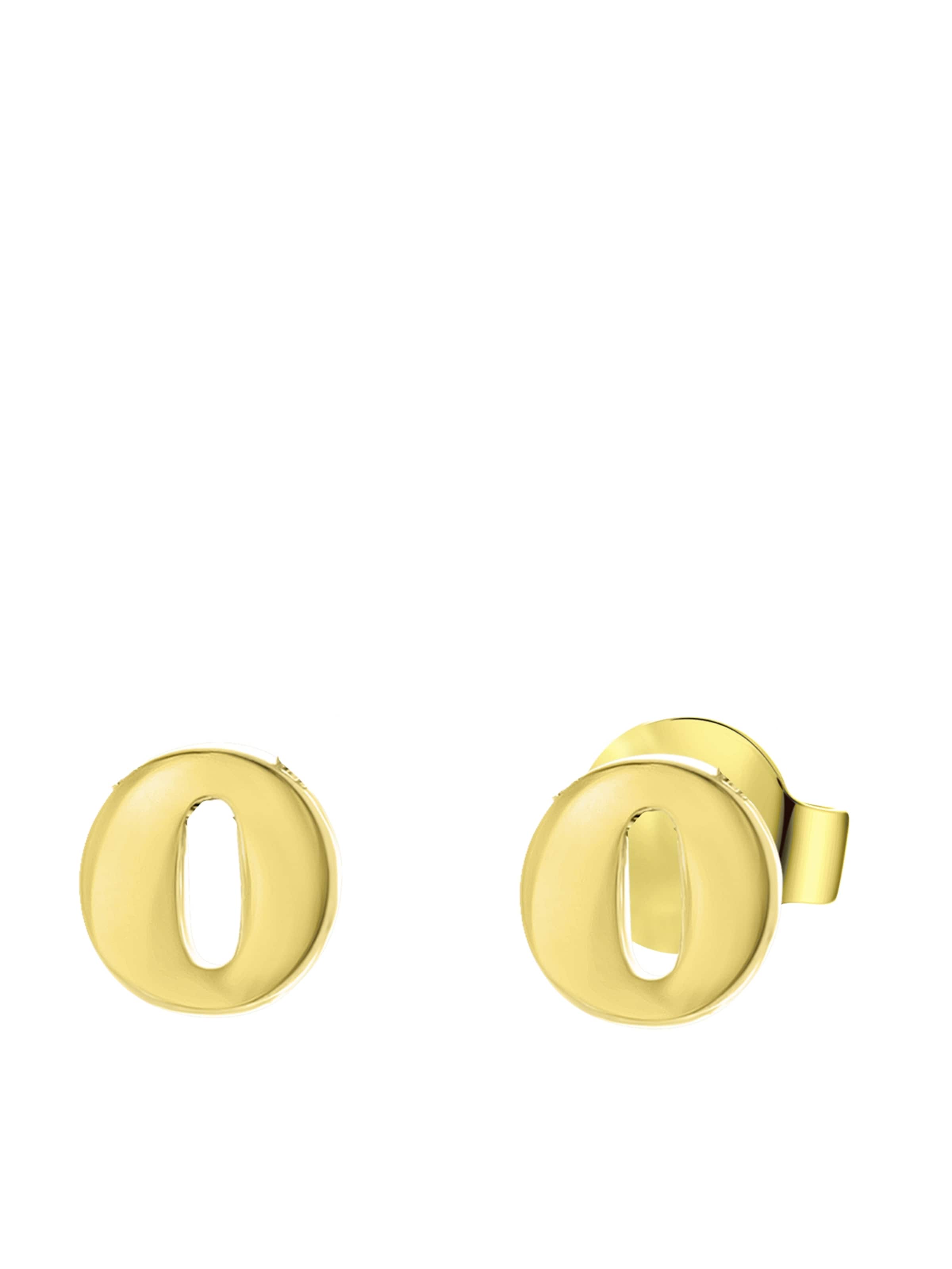 Lucardi Oorbellen in Goud: voorkant