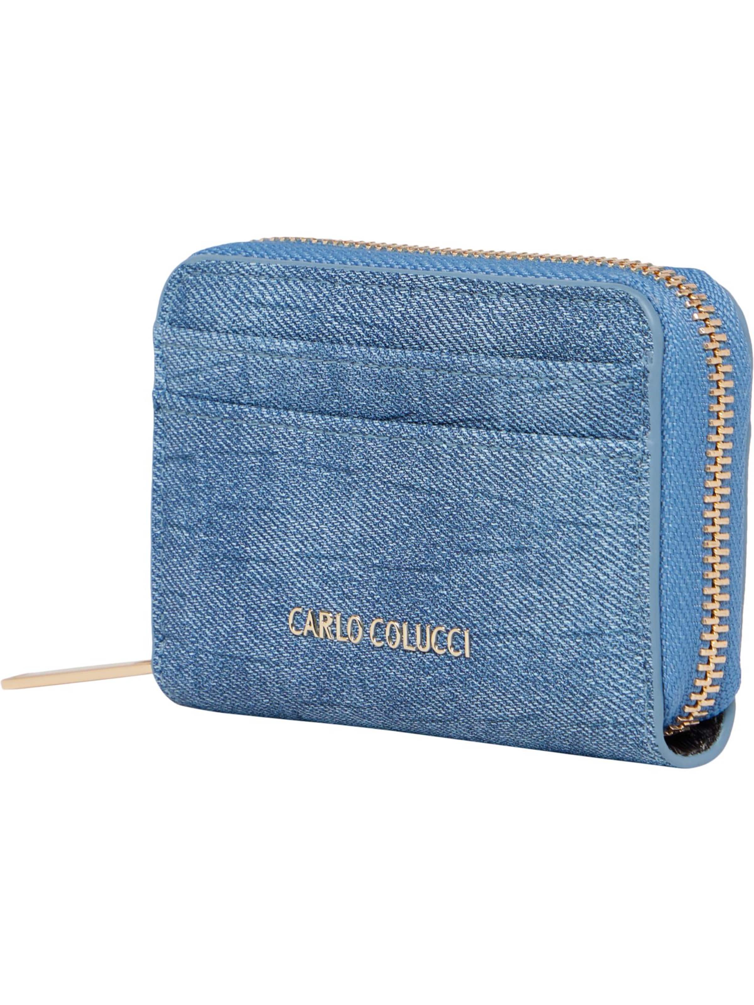 Porte-monnaies 'di Cagno' Carlo Colucci en bleu