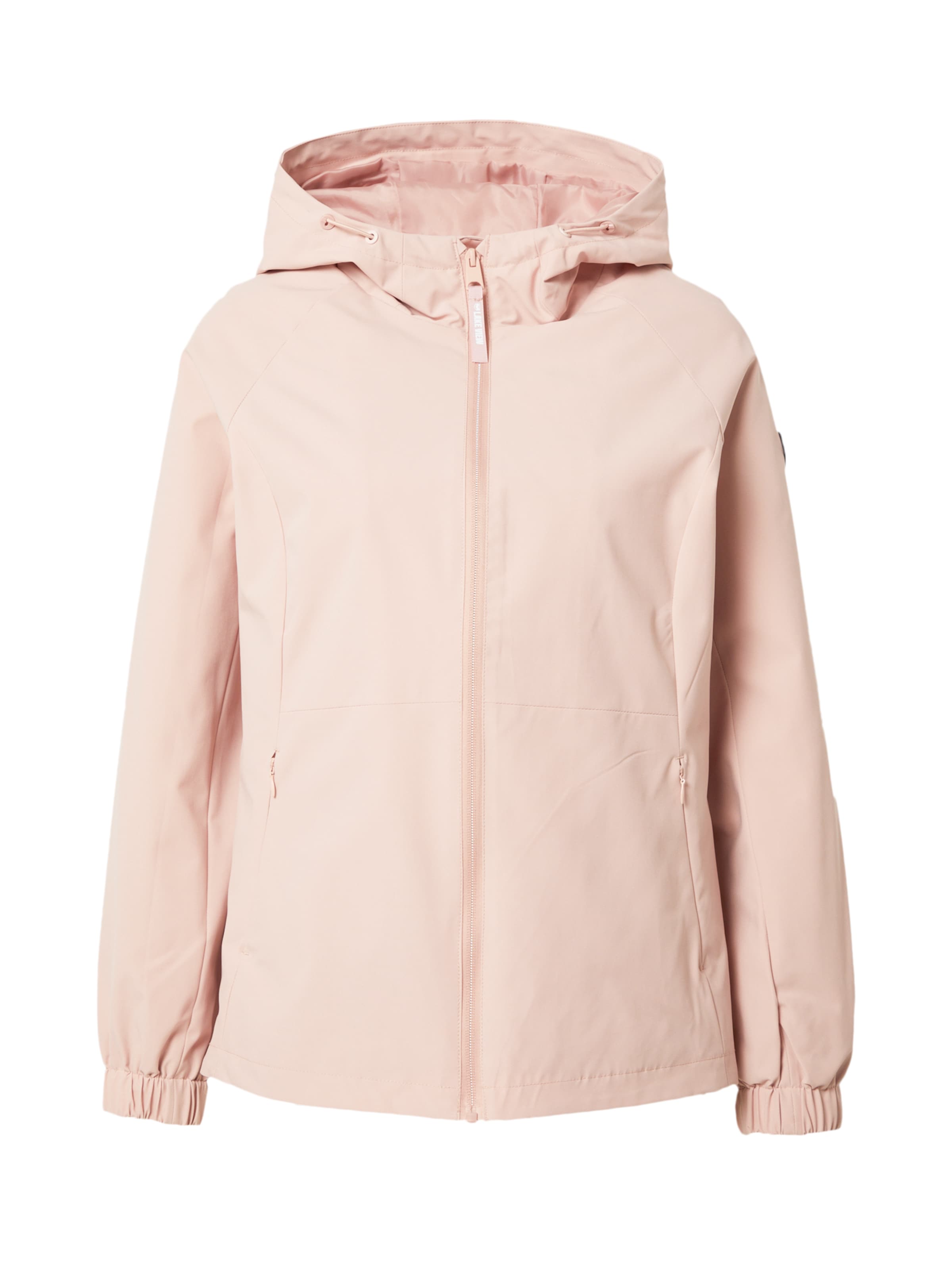 Lake View Φθινοπωρινό και ανοιξιάτικο μπουφάν &#x27;Marina&#x27; σε ροζ: μπροστά