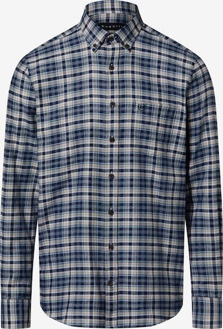 bugatti Button Up Shirt in Blue: front