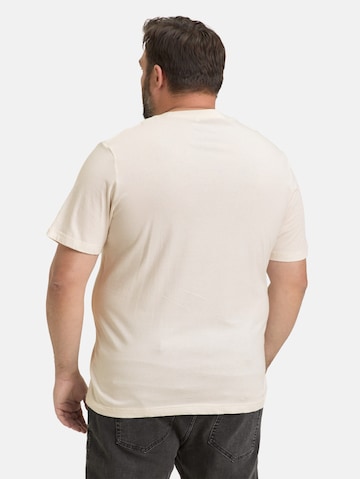 TOM TAILOR Men + Shirt in Weiß
