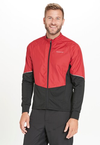 ENDURANCE Athletic Jacket 'Jive M' in Red: front