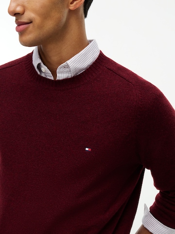 TOMMY HILFIGER Pullover in Rot