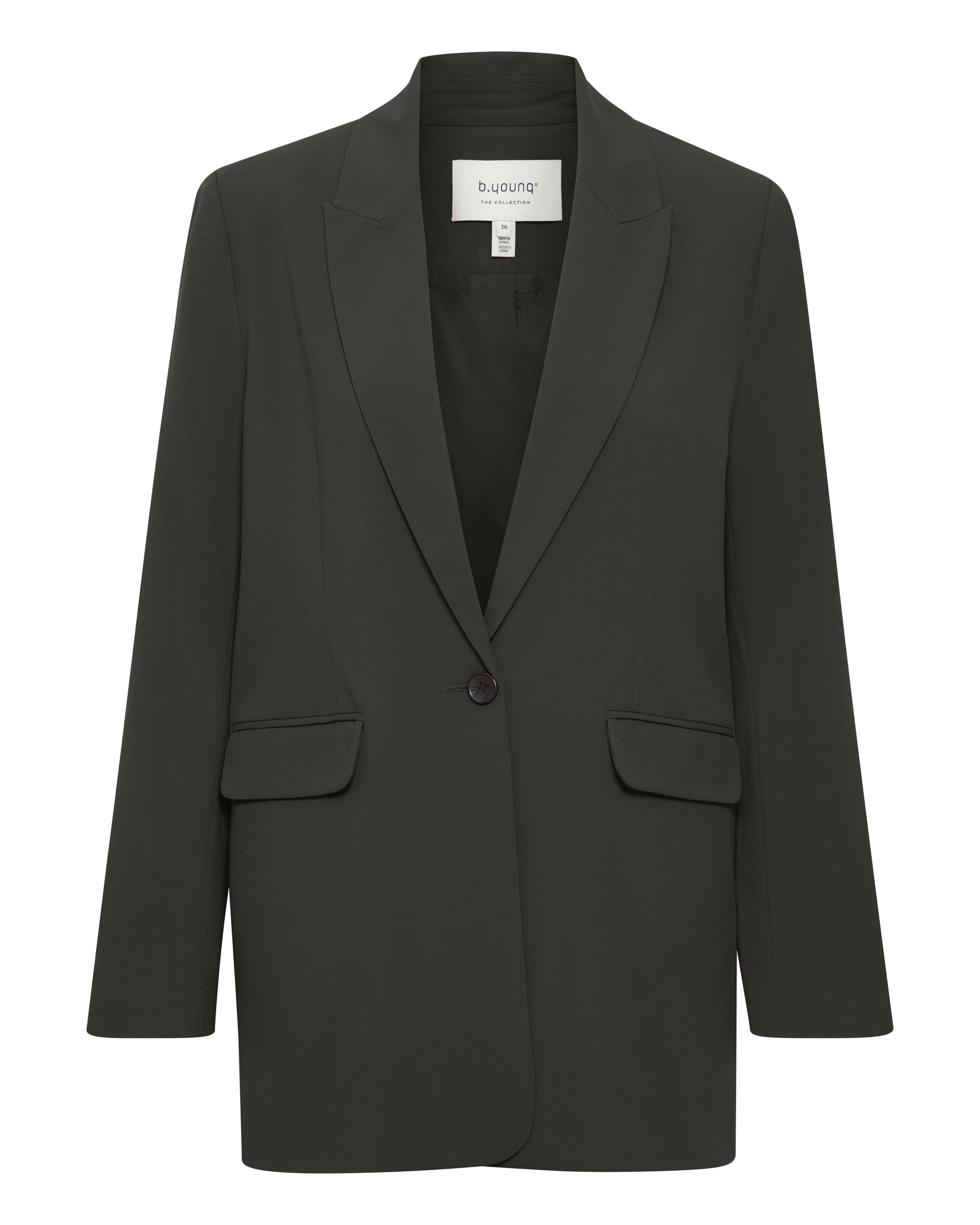 b.young Blazer i blandingsfarvet: forside
