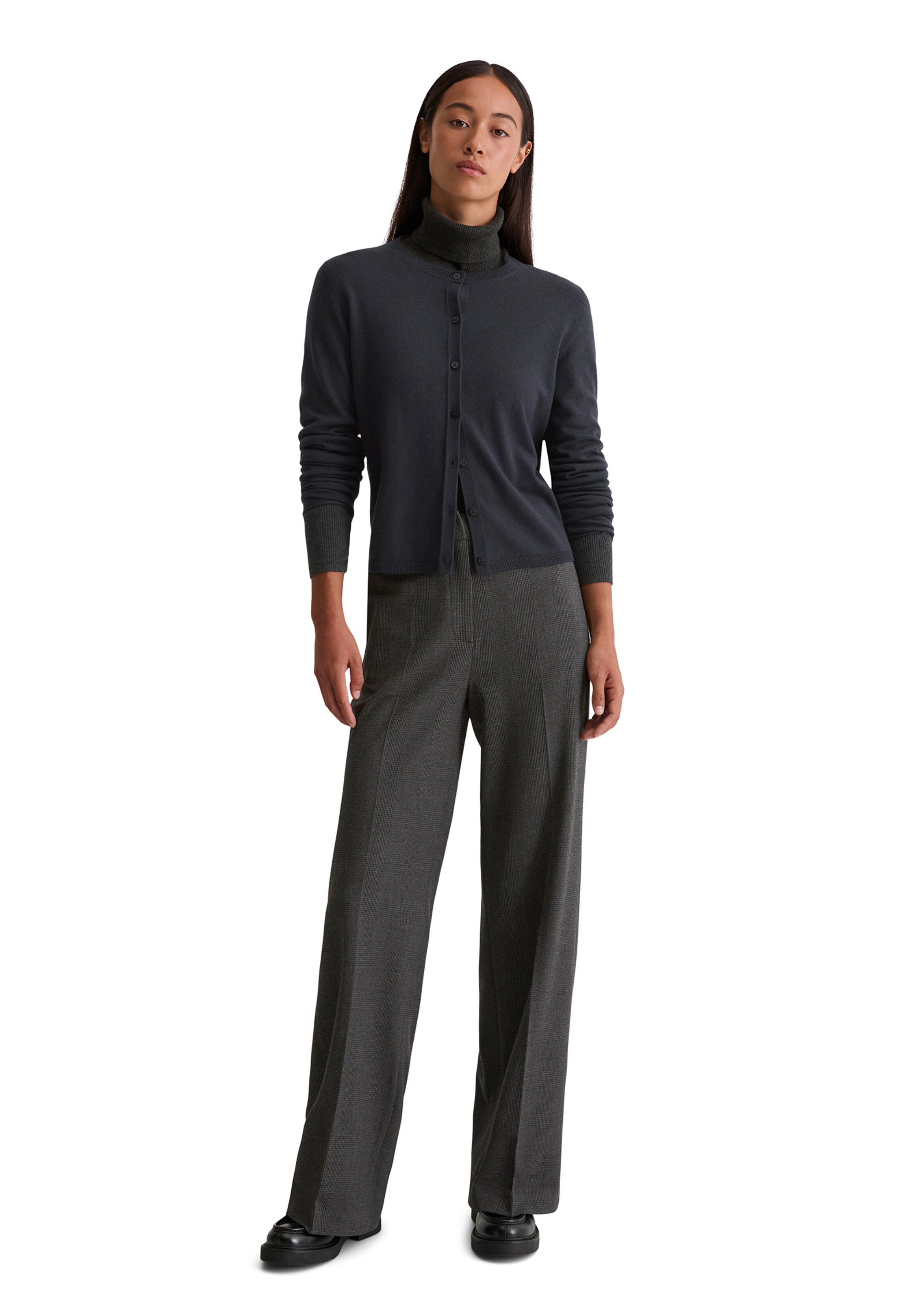 Marc O'Polo Вязаная кофта в Синий