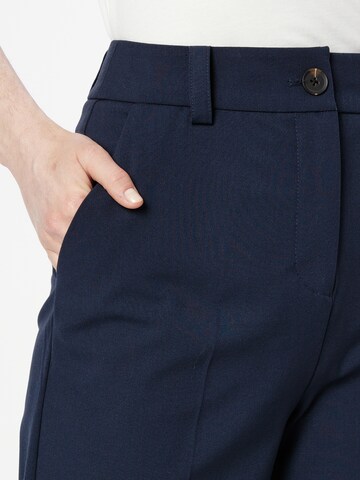 Wide leg Pantaloni con piega frontale 'Anker' di modström in blu