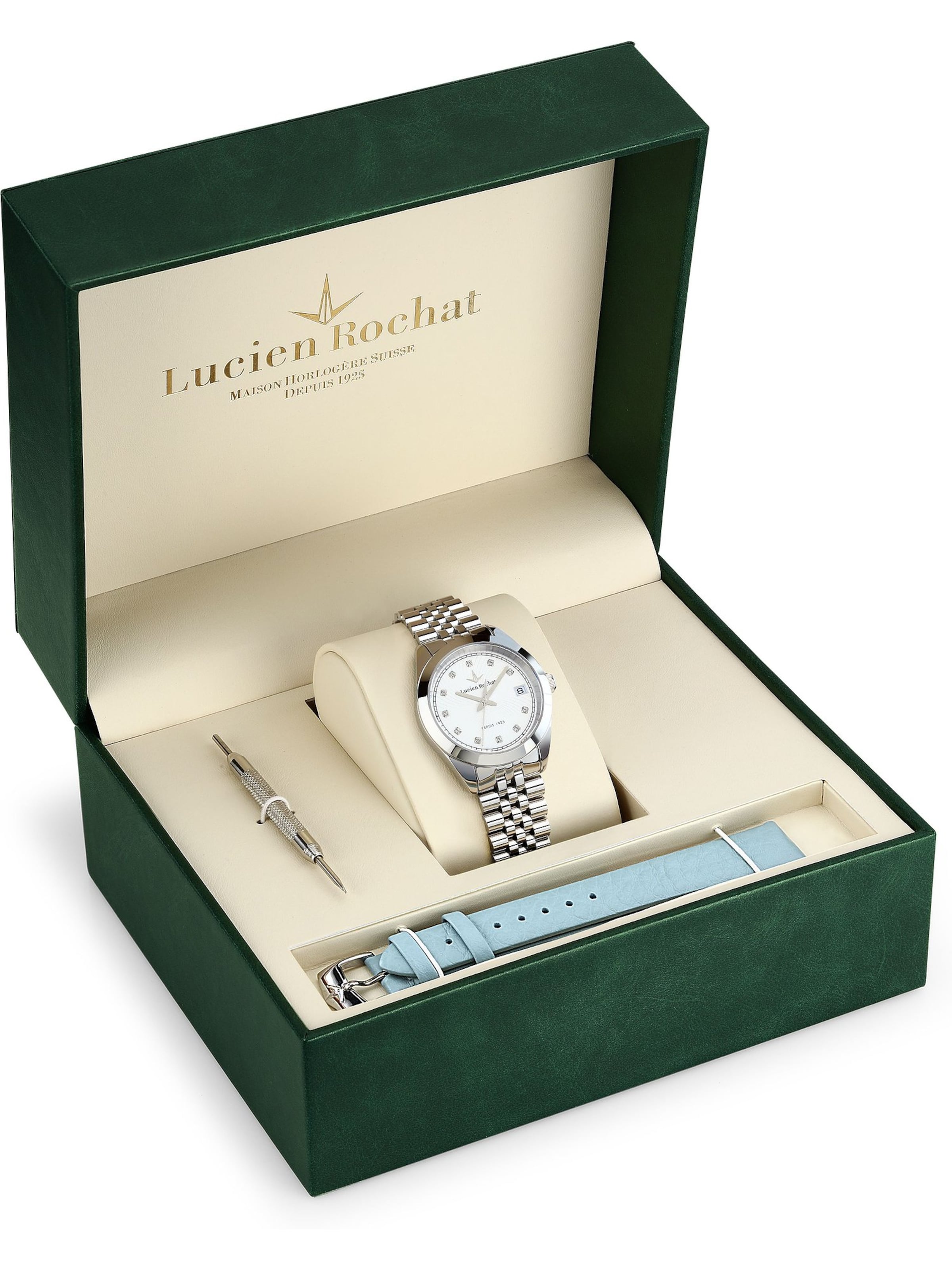 Lucien Rochat Analog watch in Silver