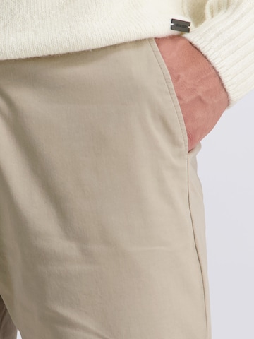 PIERRE CARDIN Tapered Chino 'Calais' in Beige