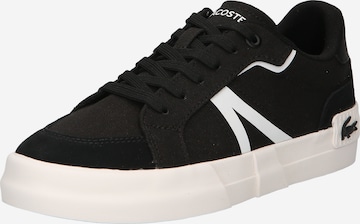 LACOSTE Platform trainers 'L004' in Black: front