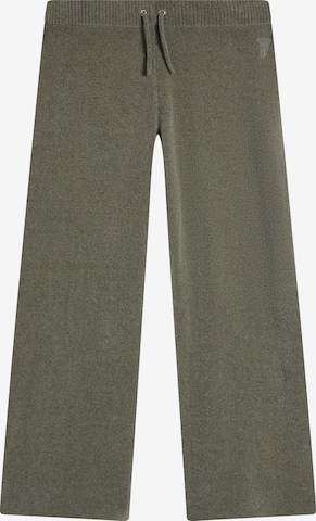 Juicy Couture Wide Leg Housut 'JAMA' värissä vihreä: etupuoli